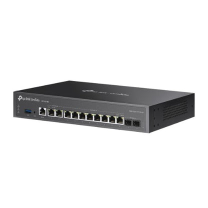 TP-Link Omada ER7412-M2 wired router 2.5 Gigabit Ethernet, Gigabit Ethernet Black
