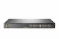 HPE Aruba Networking Aruba 2930F 24G PoE+ 4SFP+ TAA Managed L3 Gigabit Ethernet (10/100/1000) Power over Ethernet (PoE) 1U Gray