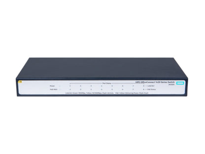HPE JH330AR Unmanaged L2 Gigabit Ethernet (10/100/1000) Power over Ethernet (PoE) 1U Gray