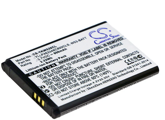 Yealink W53 / W53H / W53P / W71H / W73 / W73H / W73P / W78H Replacement Battery – Cordless Phone Battery YEALINK