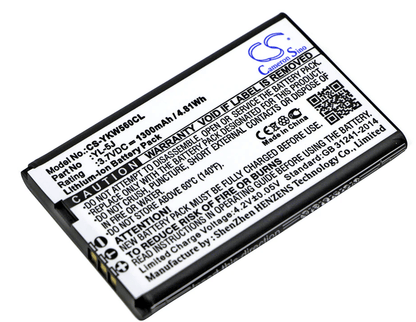 Yealink W56H Cordless Phone Replacement Battery