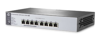HPE OfficeConnect 1820 8G PoE+ (65W) Managed L2 Gigabit Ethernet (10/100/1000) Power over Ethernet (PoE) 1U Gray
