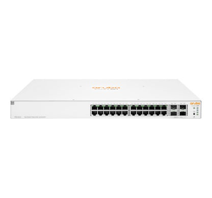 HPE Aruba Instant On 1930 24G Class4 PoE 4SFP/SFP+ 370W Managed L2+ Gigabit Ethernet (10/100/1000) Power over Ethernet (PoE) 1U