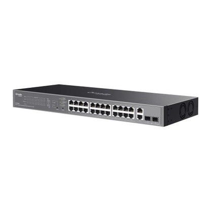 TP-Link ES228GP network switch Managed L2 Gigabit Ethernet (10/100/1000) Power over Ethernet (PoE) Black
