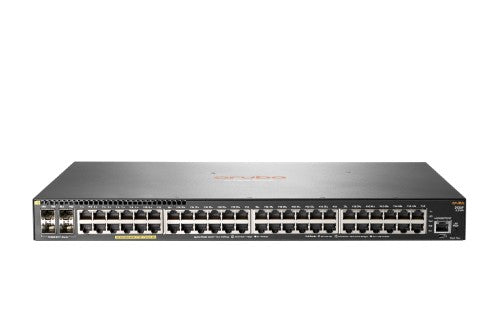 HPE Aruba Networking Aruba 2930F 48G PoE+ 4SFP+ Managed L3 Gigabit Ethernet (10/100/1000) Power over Ethernet (PoE) 1U Gray