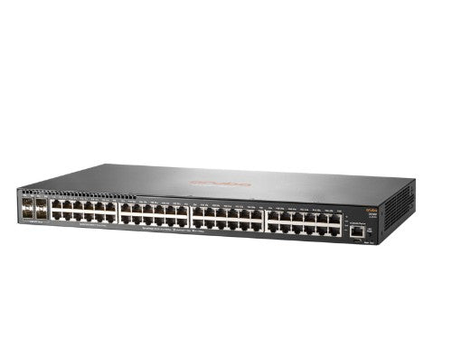 HPE Aruba Networking Aruba 2930F 48G 4SFP Managed L3 Gigabit Ethernet (10/100/1000) 1U Gray