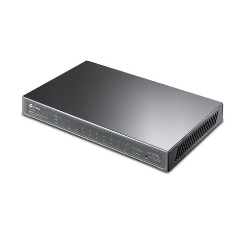 Commutateur réseau TP-Link JetStream TL-SG2210P administrable L2/L4 Gigabit Ethernet (10/100/1000) Power over Ethernet (PoE) Noir