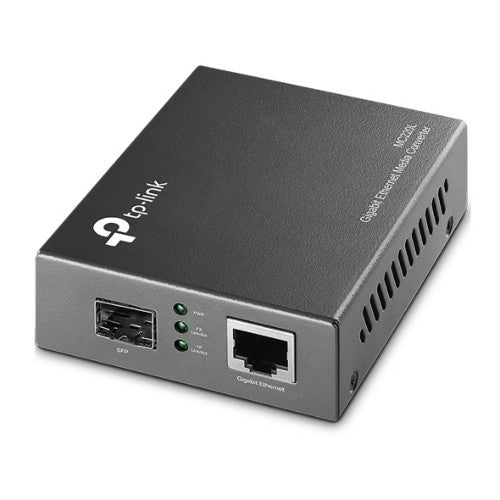 TP-Link Omada MC220L network media converter 1000 Mbit/s Multi-mode, Single-mode Black