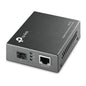 TP-Link Omada MC220L network media converter 1000 Mbit/s Multi-mode, Single-mode Black