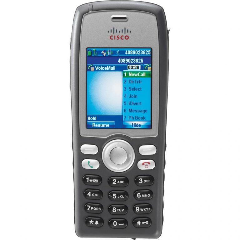 Cisco 7925G – Téléphone IP sans fil unifié (CP-7925G-A-K9) (Reconditionné)