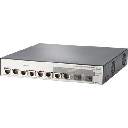 HPE OfficeConnect 1850 6XGT & 2XGT/SPF+ Managed L2 Gigabit Ethernet (10/100/1000) 1U Gray