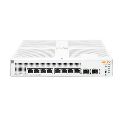 HPE Aruba Instant On 1930 8G Class4 PoE 2SFP 124W Managed L2+ Gigabit Ethernet (10/100/1000) Power over Ethernet (PoE) 1U