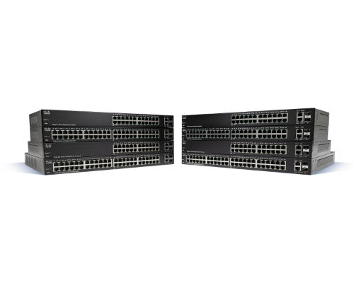 Cisco Small Business SG220-26P Managed L2 Gigabit Ethernet (10/100/1000) Power over Ethernet (PoE) Black