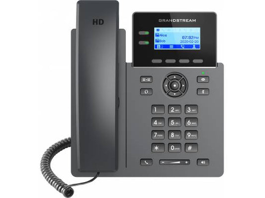 Grandstream GRP2602P – Téléphone IP 2 lignes avec PoE (Neuf)
