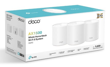 TP-Link Deco X10 Dual-band (2.4 GHz / 5 GHz) Wi-Fi 6 (802.11ax) White 2 Internal
