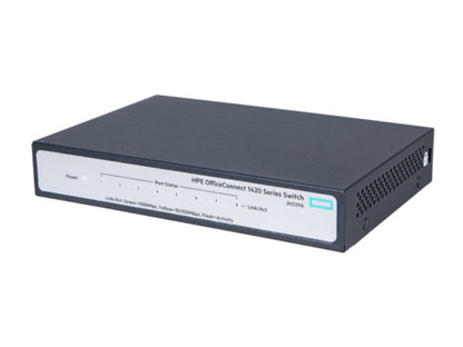 HPE OfficeConnect 1420 8G Unmanaged L2 Gigabit Ethernet (10/100/1000) 1U Gray