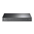 Commutateur réseau TP-Link JetStream TL-SG2210P administrable L2/L4 Gigabit Ethernet (10/100/1000) Power over Ethernet (PoE) Noir