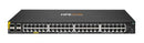 HPE Aruba Networking CX 6000 48p 10M/100M/1G Class4 PoE 4p SFP 1G 370W Switch