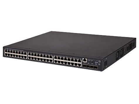 HPE FlexNetwork 5130 48G PoE+ 4SFP+ (370W) EI Managed L3 Gigabit Ethernet (10/100/1000) Power over Ethernet (PoE) 1U Black