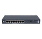 HPE JH330AR Unmanaged L2 Gigabit Ethernet (10/100/1000) Power over Ethernet (PoE) 1U Gray