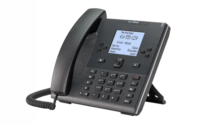 Mitel 6392 Analog Phone – 2-Line Analog Phone with LCD (Refurbished) MITEL