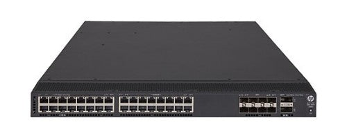 HPE Aruba Networking FlexFabric 5700-32XGT-8XG-2QSFP+ Managed L3 10G Ethernet (100/1000/10000) 1U Black