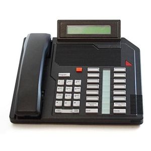 Nortel M2616D – Digital Display Phone, Black (NT2K16 / NT9K16) (Refurbished) NORTEL
