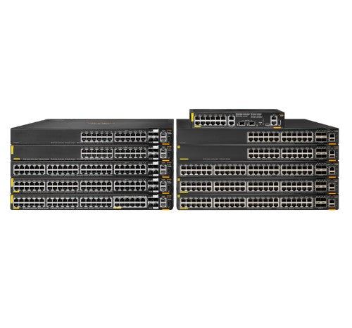 HPE Aruba Networking 6200F 12G Class4 PoE 2G/2SFP+ 139W Commutateur géré L3 Gigabit Ethernet (10/100/1000) Power over Ethernet (PoE) 1U