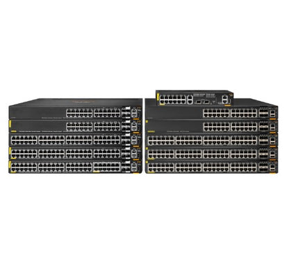 HPE Aruba Networking 6200F 12G Class4 PoE 2G/2SFP+ 139W Commutateur géré L3 Gigabit Ethernet (10/100/1000) Power over Ethernet (PoE) 1U
