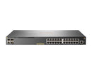 Commutateur HPE Aruba 2930F 24G PoE+ 4SFP administrable L3 Gigabit Ethernet (10/100/1000) Power over Ethernet (PoE) 1U Gris