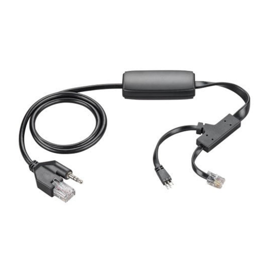 Plantronics APP-51 – Câble EHS pour téléphones Polycom (38439-11, Neuf)