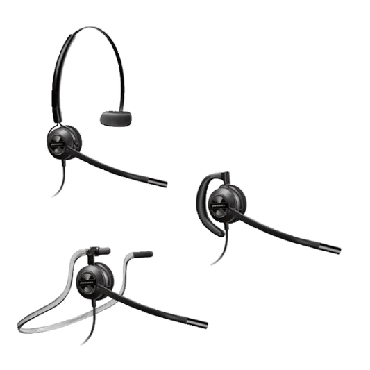 Plantronics EncorePro HW540 – Convertible Wired Headset (88828-01) (New)