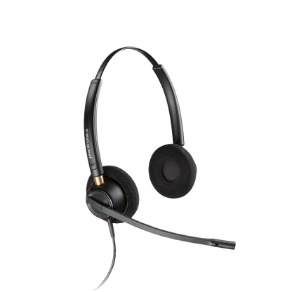 Plantronics HW520 EncorePro – Casque filaire binaural (89434-01) (Neuf)