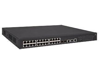 HPE FlexNetwork 5130 24G POE+ 2SFP+ 2XGT (370W) EI Managed L3 Gigabit Ethernet (10/100/1000) Power over Ethernet (PoE) 1U Gray