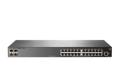 HPE Aruba Networking 2930F 24G 4SFP Géré L3 Gigabit Ethernet (10/100/1000) 1U Gris