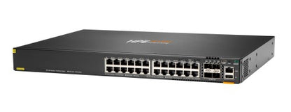 HPE Aruba Networking CX 6300F 24p 10M/100M/1G Class4 PoE 4p SFP56 50G TAA Switch