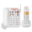 VTech CareLine Amplified Corded Phone with DECT 6.0GHz Cordless Phone (SN5147)