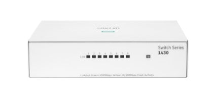 HPE Aruba Networking Networking Instant On Switch 8p Gigabit CL4 PoE 64W 1430