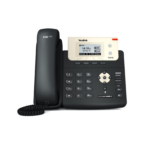 Yealink SIP-T21P – Téléphone IP d’entrée de gamme (Remis à neuf)