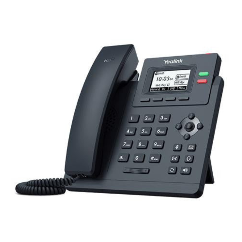 Yealink SIP-T31P – Téléphone IP à 2 lignes avec audio HD (Neuf)