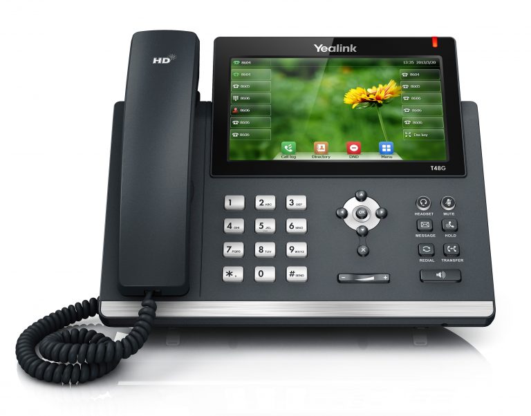 Yealink SIP-T48G – Ultra-Elegant Gigabit IP Phone (Refurbished)