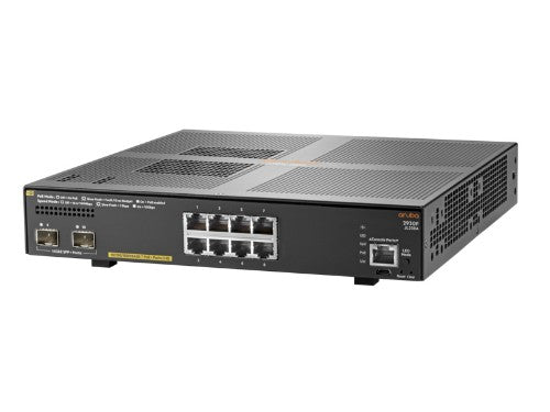 HPE Aruba 2930F 8G PoE+ 2SFP+ Managed L3 Gigabit Ethernet (10/100/1000) Power over Ethernet (PoE) 1U