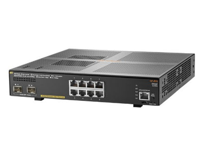 HPE Aruba 2930F 8G PoE+ 2SFP+ Managed L3 Gigabit Ethernet (10/100/1000) Power over Ethernet (PoE) 1U