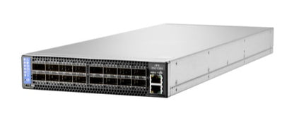 HPE 100GbE 16QSFP28 Power to Connector Airflow Half Width Switch SN2100M with NVIDIA Cumulus