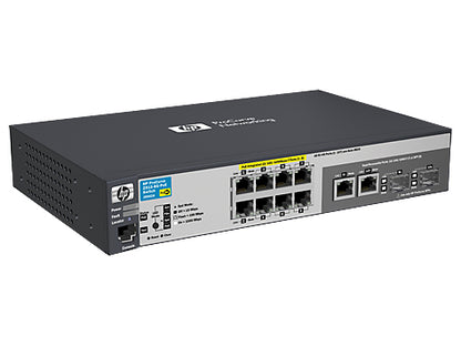 HPE Aruba Networking Aruba 2915 8G PoE Managed L3 Gigabit Ethernet (10/100/1000) Power over Ethernet (PoE) 1U Gray