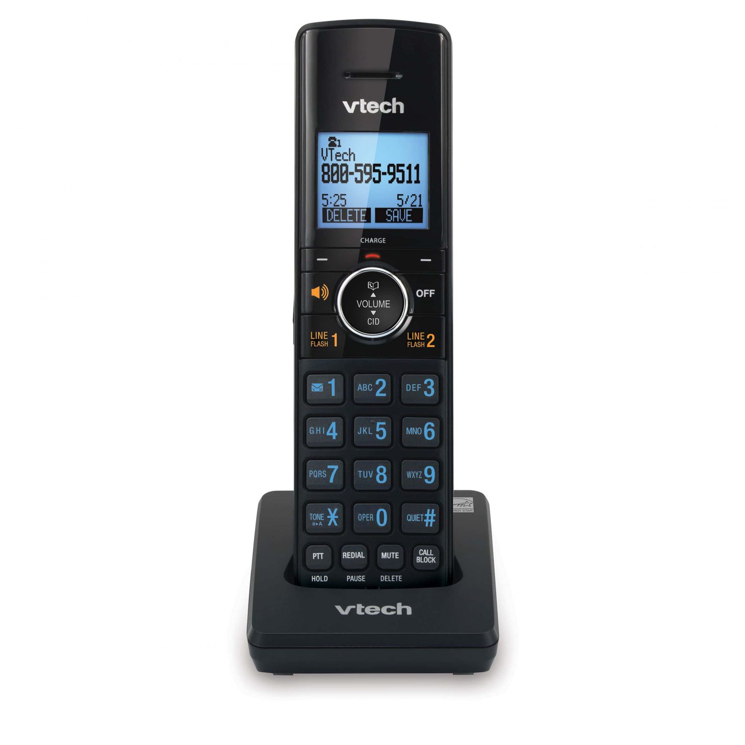 VTech 2Line Accessory Handset (DS6250) for DS62512 series phones