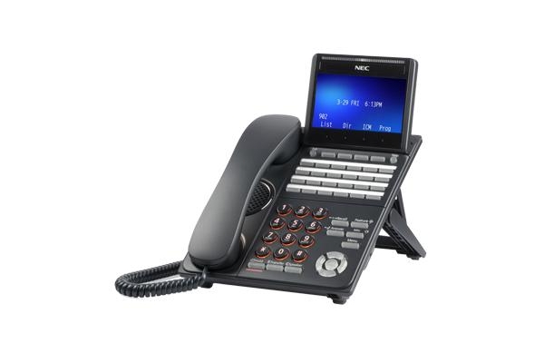 NEC ITK-24CG-1D(WH)TEL 24ボタンカラーIP多機能電話機（WH） DT900Series